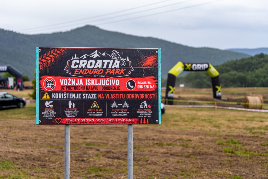 Fotografija iz Croatia Enduro Parka u Otočcu